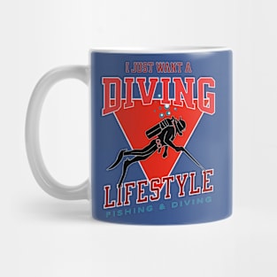 I want a Diving Lifestyle Mug